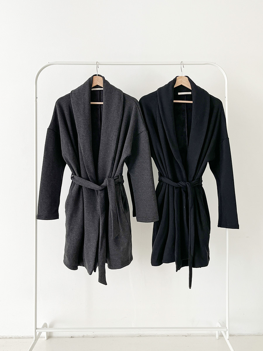 코이ct 밍크털 하프 숄 코트 자켓 2color 빅사이즈 임부복